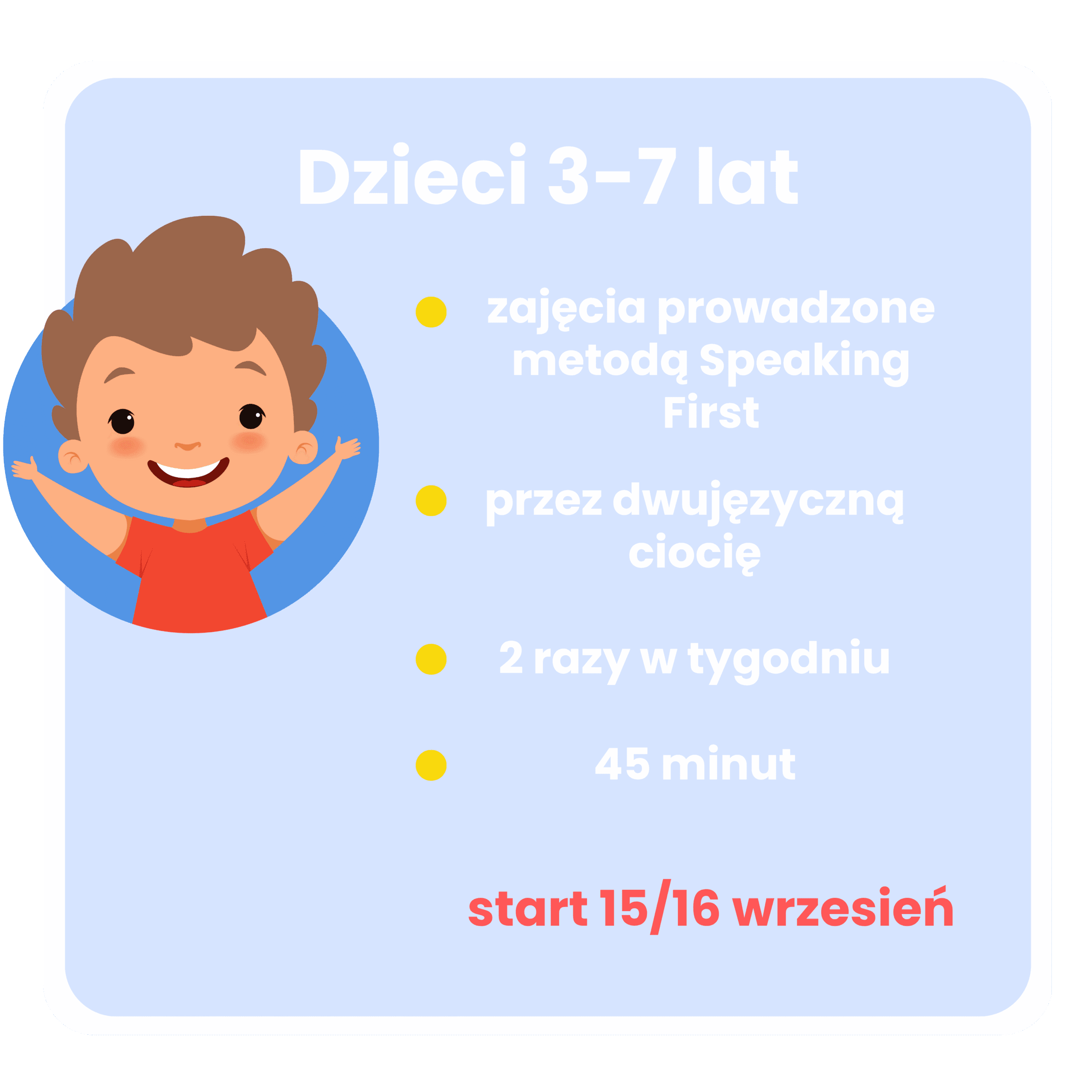 Blue and Yellow Education Class Promotion Instagram Post(8) Leo’s Home - Nauka języka angielskiego dla dzieci w Kielcach.