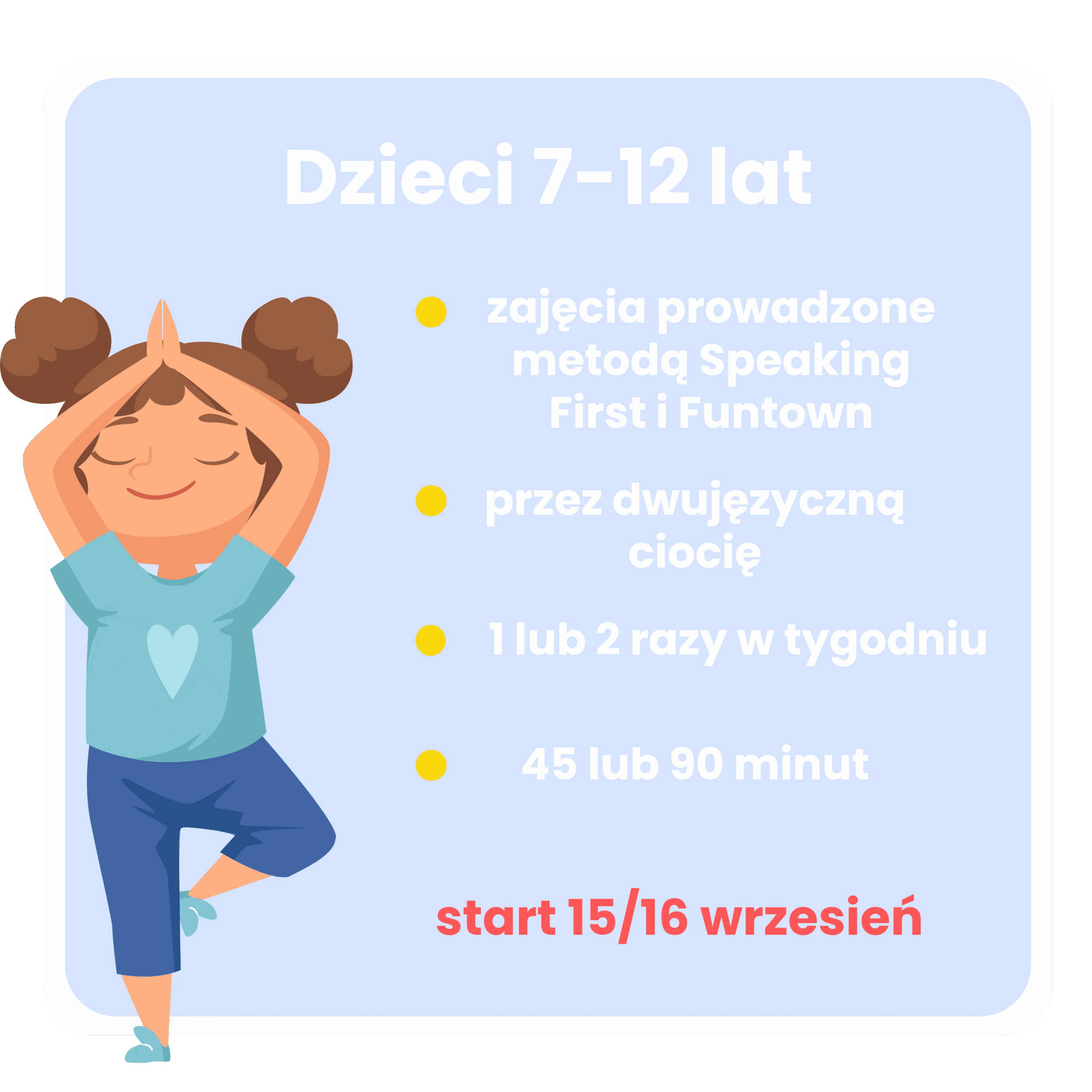 Blue and Yellow Education Class Promotion Instagram Post(9) Leo’s Home - Nauka języka angielskiego dla dzieci w Kielcach.